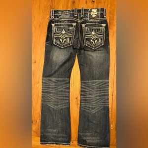 Mens Rock Revival Jeans